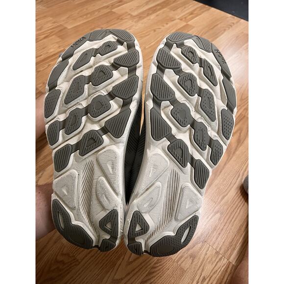Hoka One One Shoes Mens Size 15 D Clifton 9 Harbor Mist Running Athletic Sneaker - Picture 1 of 9